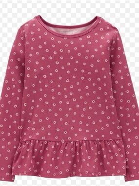 Carter’s XS Floral Peplum Top